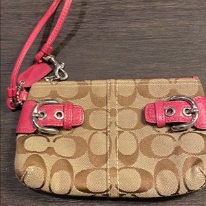 Coach wristlet